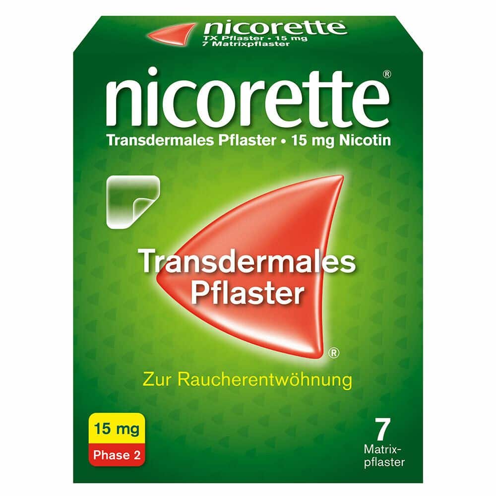 nicorette® TX Pflaster 15 mg 7 Stück