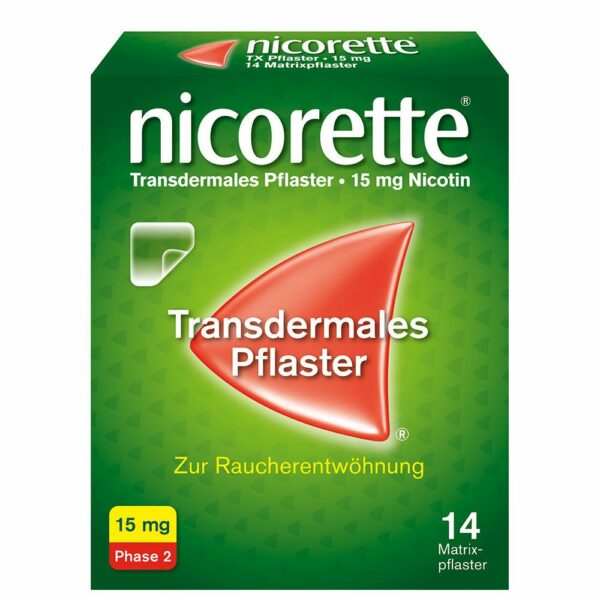 nicorette® TX Pflaster 15 mg 14 Stück