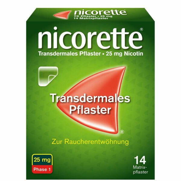 nicorette® TX Pflaster 25 mg 14 Stück