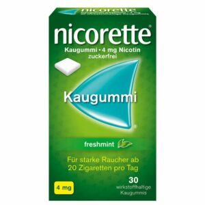 nicorette® Kaugummi freshmint 4 mg 30 Stück