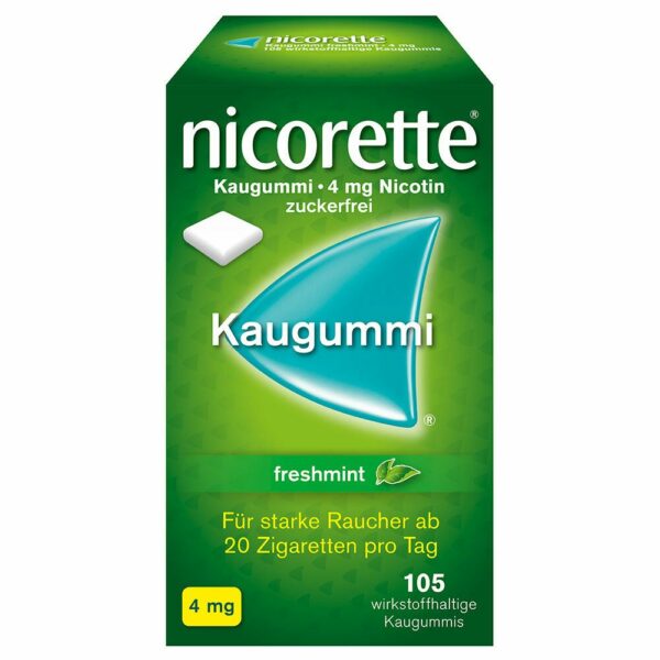 nicorette® Kaugummi freshmint 4 mg 105 Stück