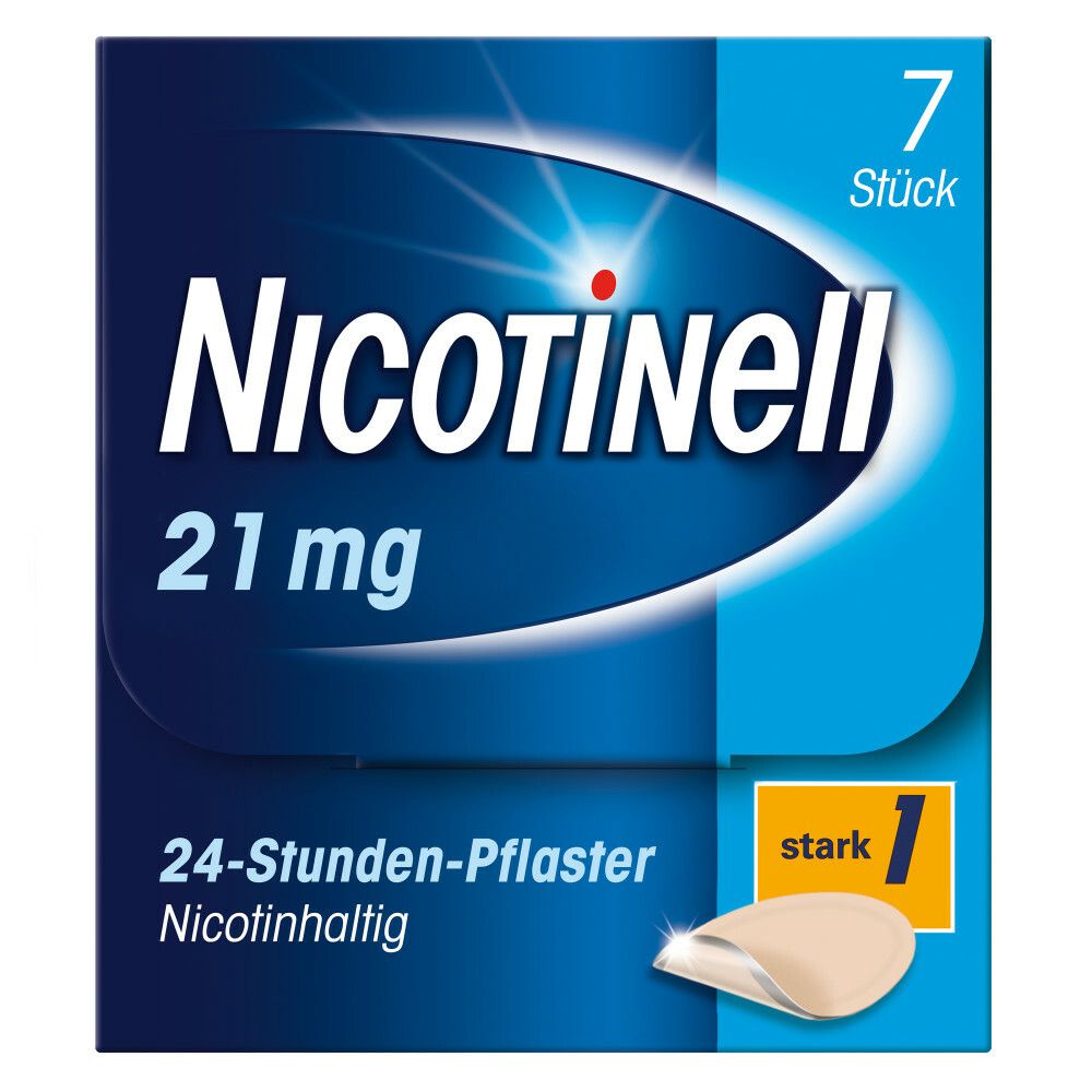 Nicotinell® 21 mg 24-Stunden-Pflaster 7 Stück