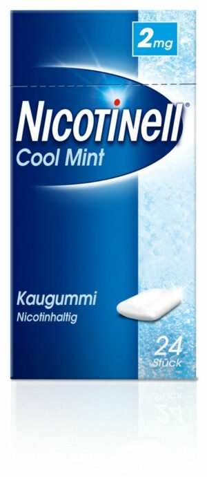 Nicotinell® 2mg Cool Mint Kaugummi 24 Stück