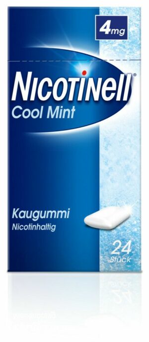 Nicotinell® 4mg Cool Mint Kaugummi 24 Stück