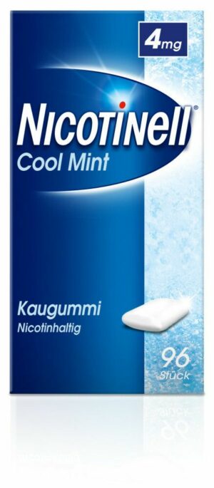 Nicotinell® 4mg Cool Mint Kaugummi 96 Stück