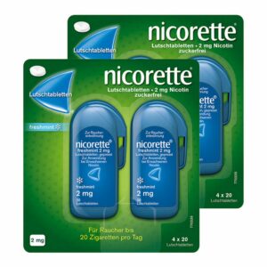 nicorette® Lutschtablette freshmint 2 mg 160 Stück