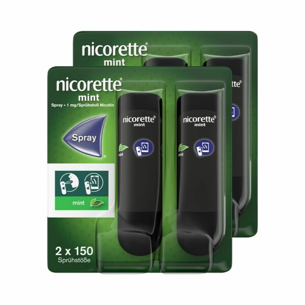 nicorette® mint Spray 4 Stück