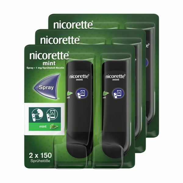 nicorette® mint Spray 6 Stück