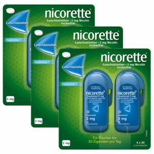 nicorette® Lutschtablette freshmint 2 mg 240 Stück