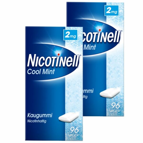 Nicotinell® 2mg Cool Mint Kaugummi 192 Stück