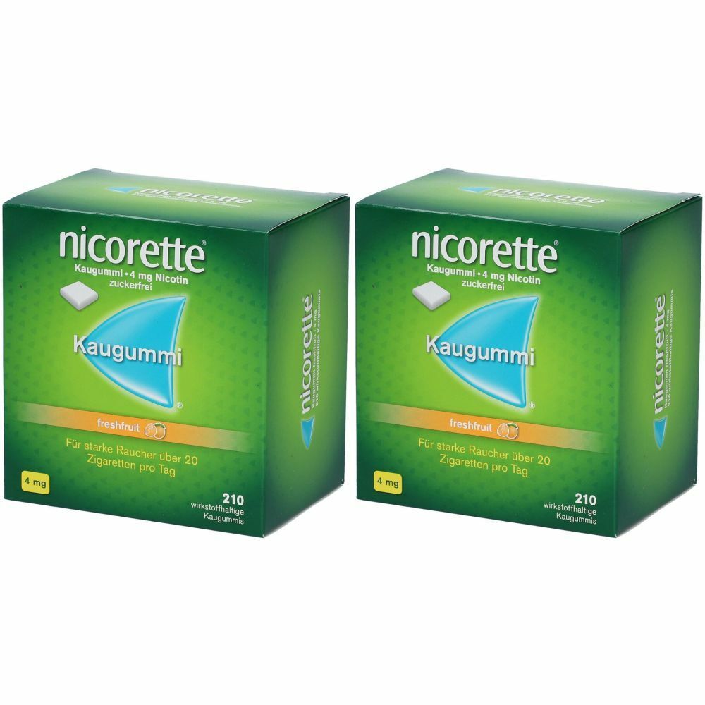 nicorette® Kaugummi freshfruit 4 mg 420 Stück