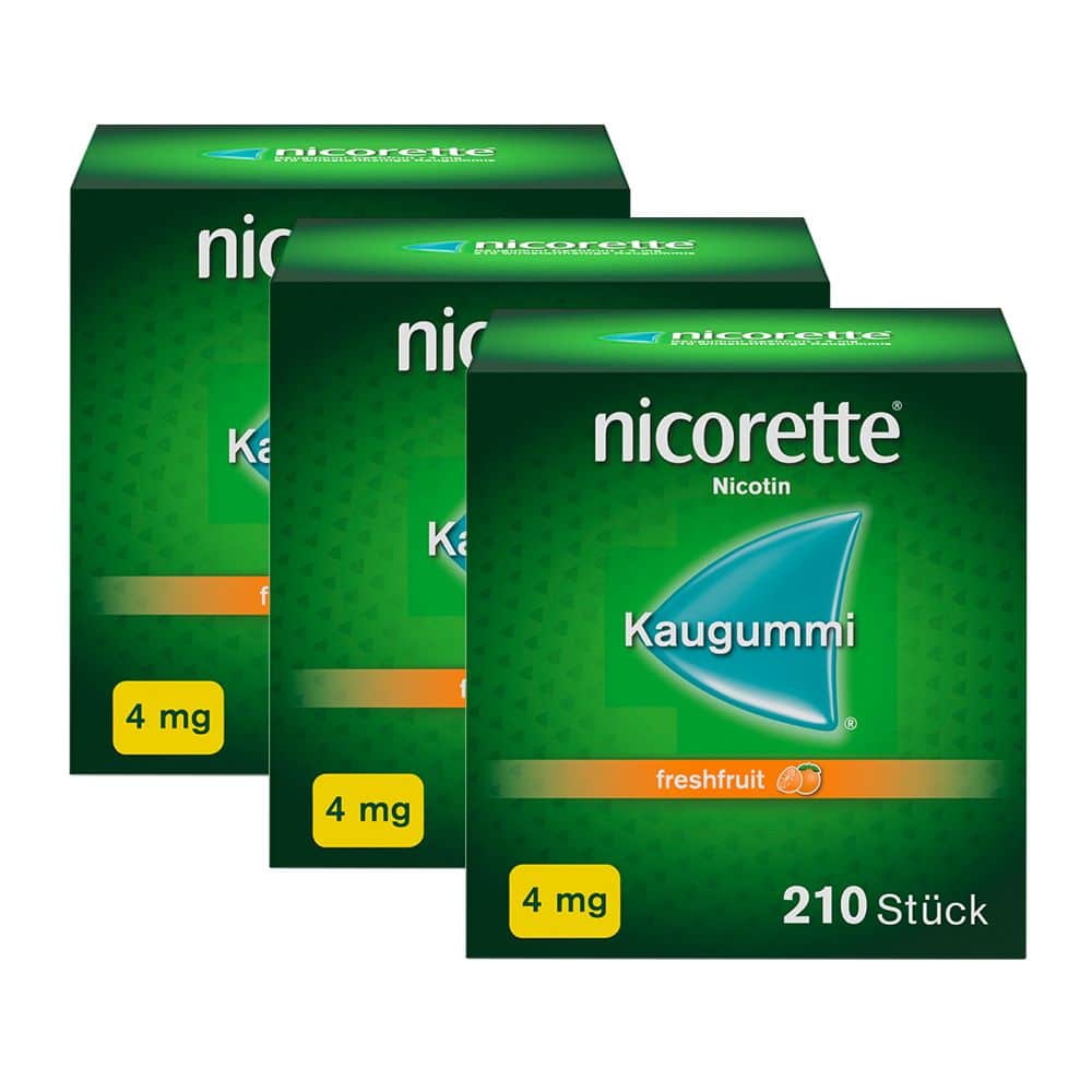 nicorette® Kaugummi freshfruit 4 mg 630 Stück