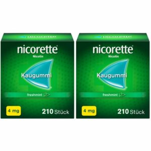 nicorette® Kaugummi freshmint 4 mg 420 Stück