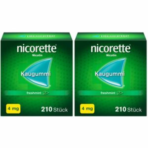 nicorette® Kaugummi freshmint 4 mg 420 Stück