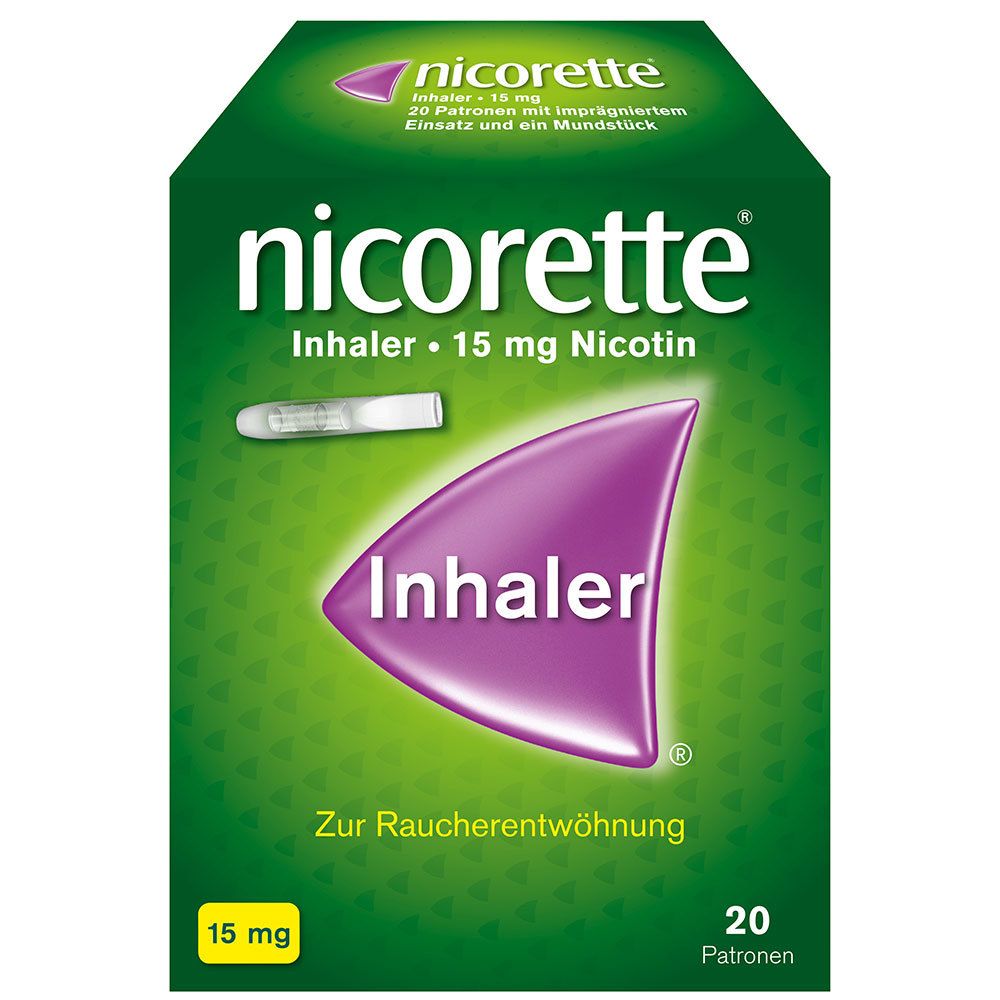nicorette® Inhaler 15 mg 20 Stück