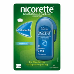 nicorette® Lutschtablette freshmint 2 mg 20 Stück