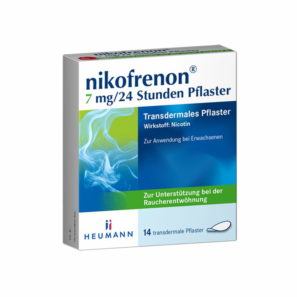 nikofrenon® 7 mg/24 Stunden Pflaster 14 Stück