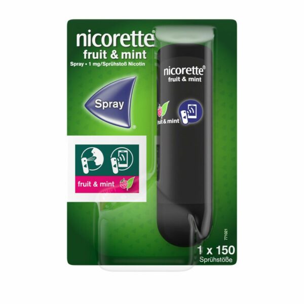 nicorette® fruit & mint Spray 1 Stück
