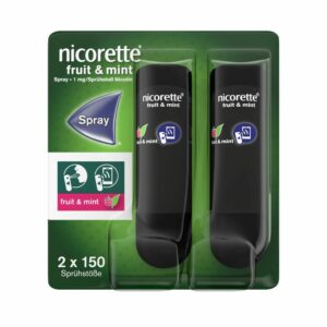 nicorette® fruit & mint Spray 2 Stück