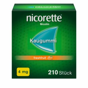 nicorette® Kaugummi freshfruit 4 mg 210 Stück