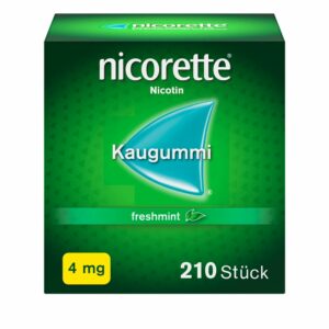 nicorette® Kaugummi freshmint 4 mg 210 Stück
