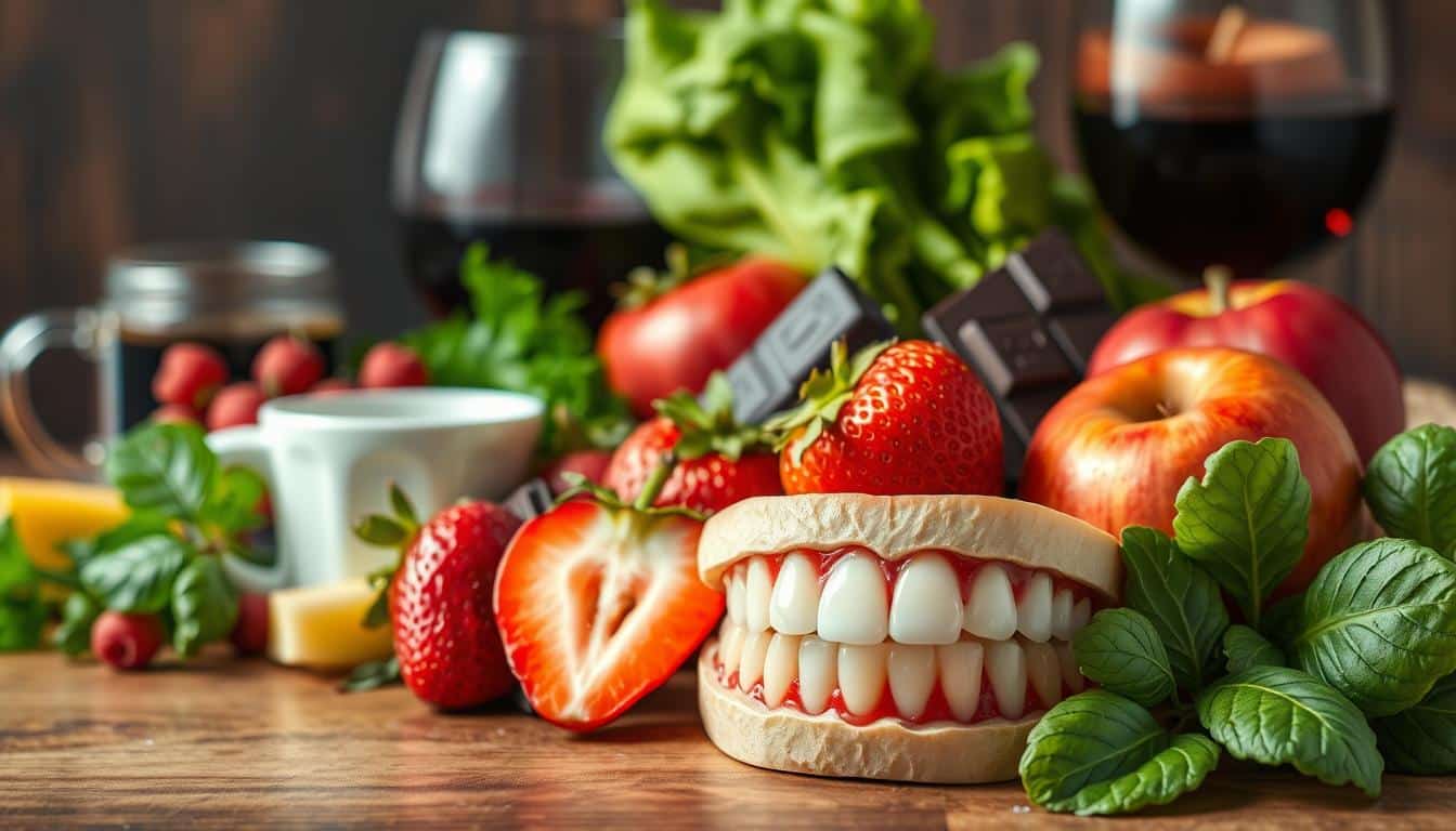 Einfluss von Ernährung auf Zahnverfärbungen
