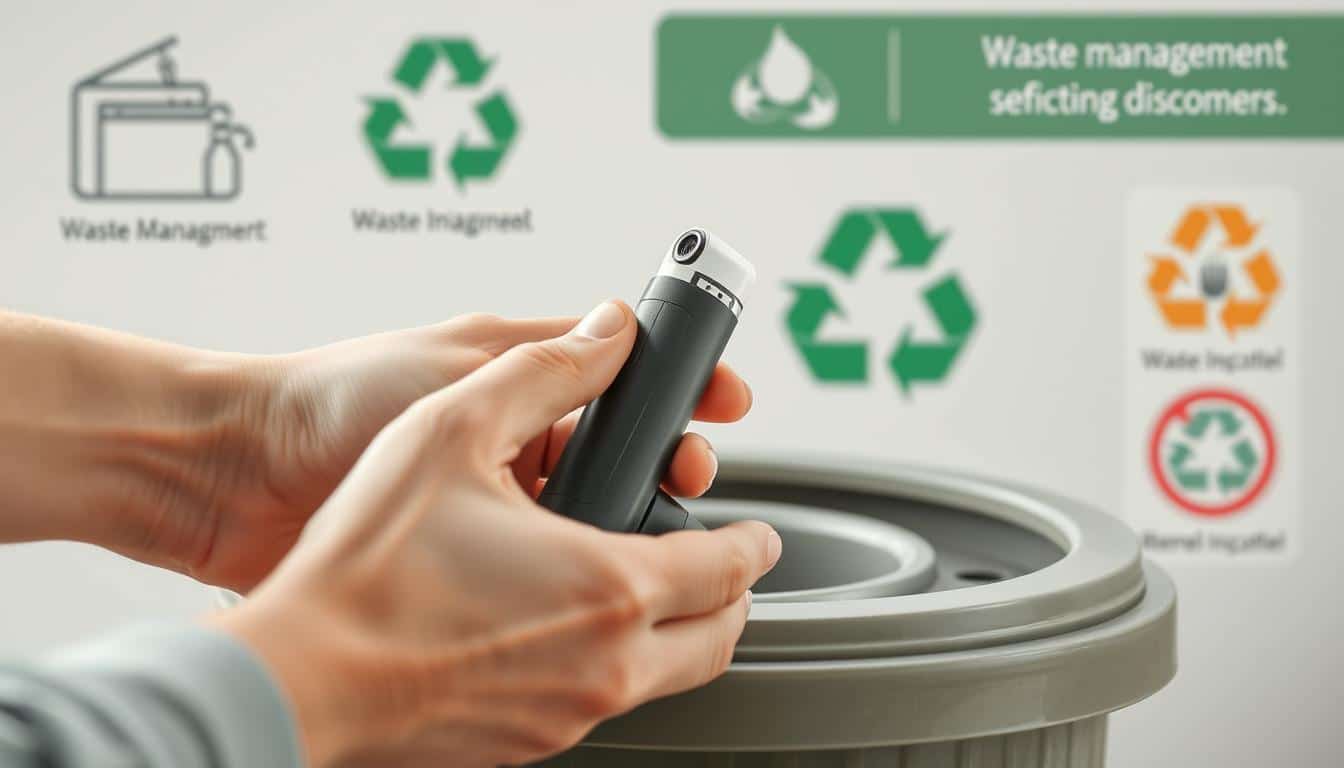 Entsorgung Nicotin Inhaler