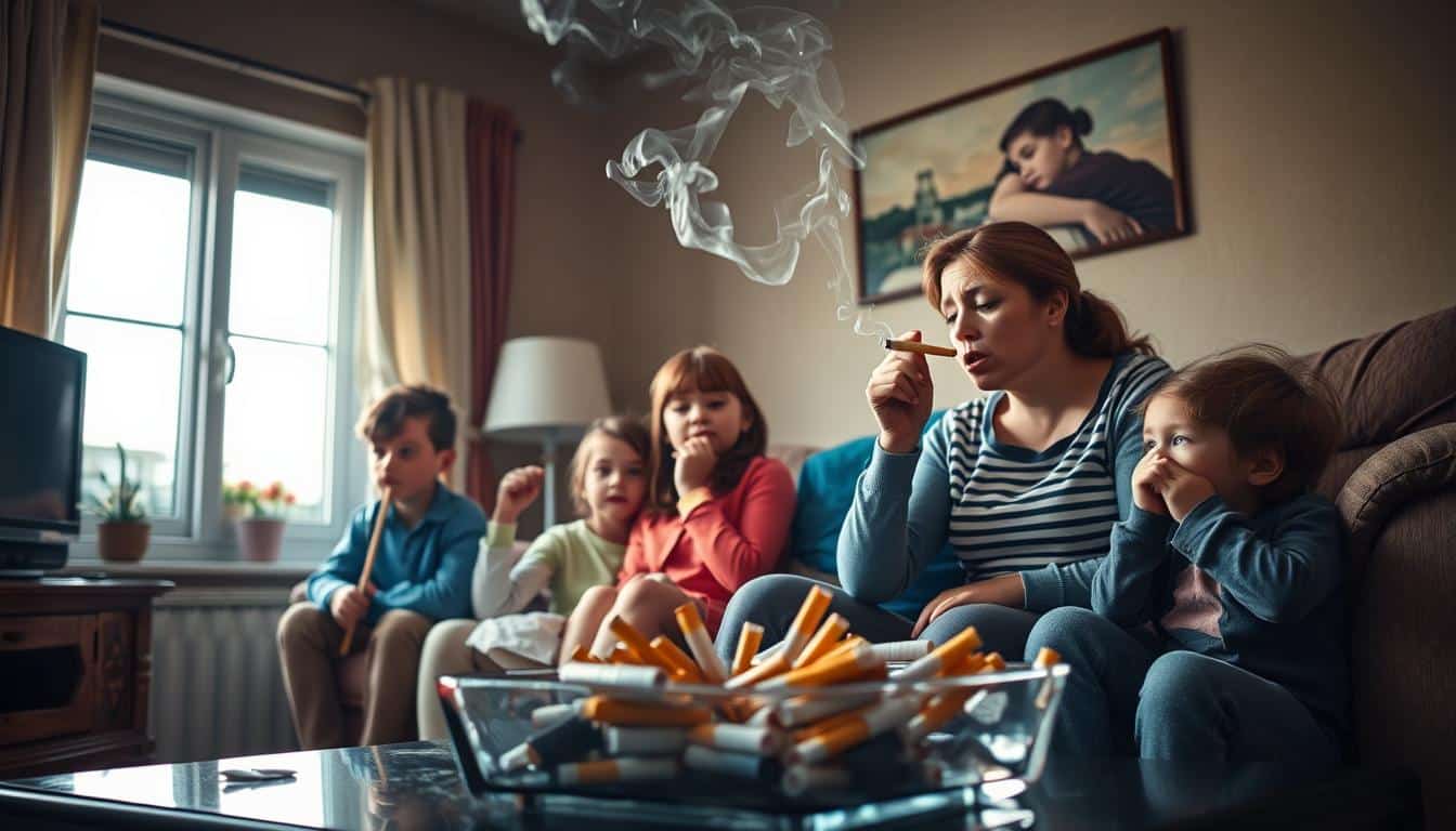 Familienbelastung Rauchen