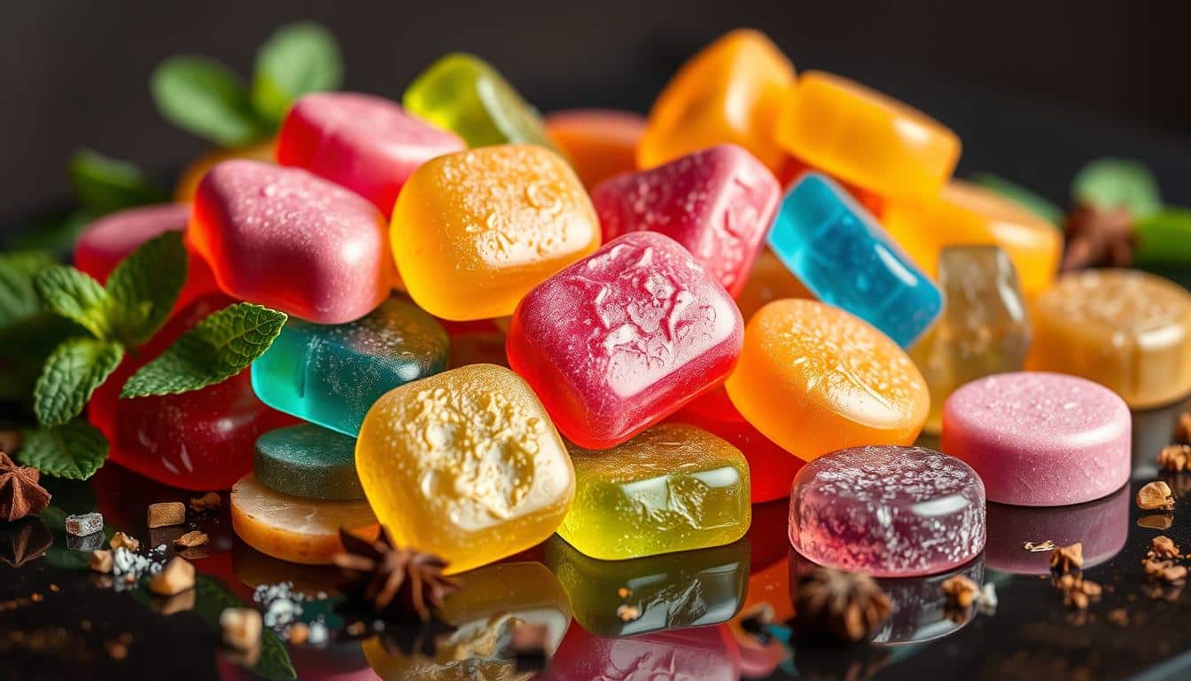 Geschmacksrichtungen von Lutschtabletten