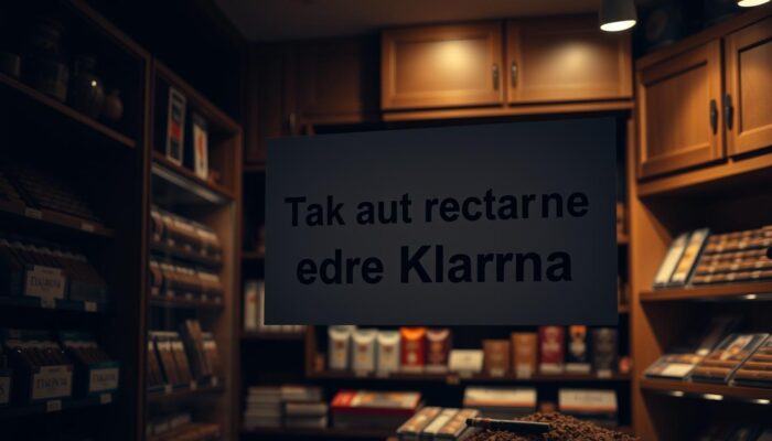 Tabak bestellen auf Rechnung ohne Klarna